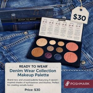 READY TO WEAR New York Denim Wear Collection Makeup Palette – NEW